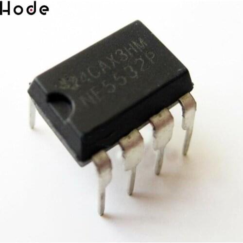 50pcs NE5532P NE5532 Dual Low Noise Op-Amp TI IC DIP-8