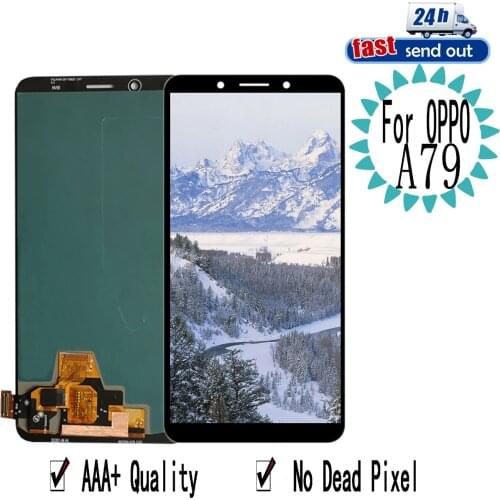 6.0" AMOLED A79 LCD For OPPO A79 LCD LCD Display Touch Screen Digitizer Assembly Replacement For OPPO A79