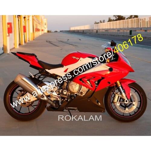 ABS Cowling For BMW S1000RR 2015 2016 S 1000RR 15 16 S1000 RR Red Black Aftermarket Fairings Kit (Injection Molding)