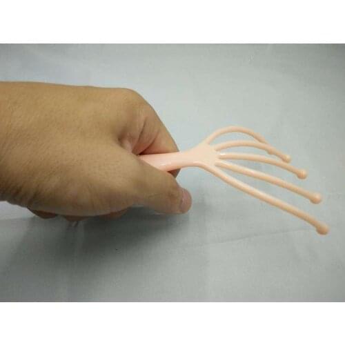 Fingers Head Massage The Scalp Acupuncture Mini Massager Manual Tool Health Stress Relax Shampoo Body