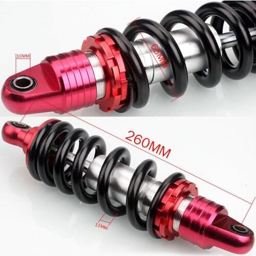 260mm 10" Shock Absorber Rear Suspension For Motorcycle Dirt Pocket Bike Quad
