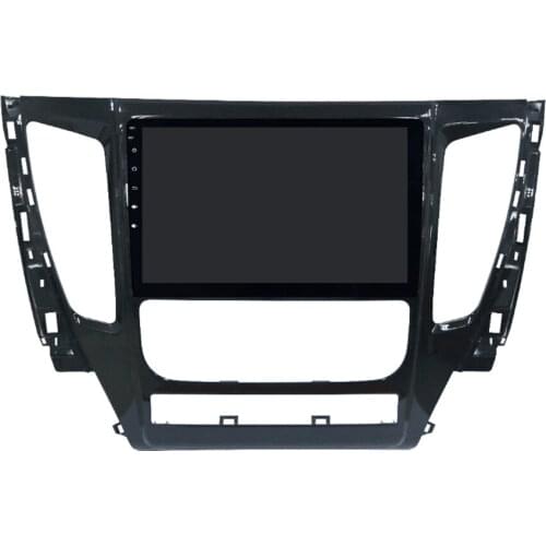 Android Car Radio Stereo 9 inch GPS Navigation For Mitsubishi PAJERO 2017 (Auto AC) Car Multimedia Player with Carplay