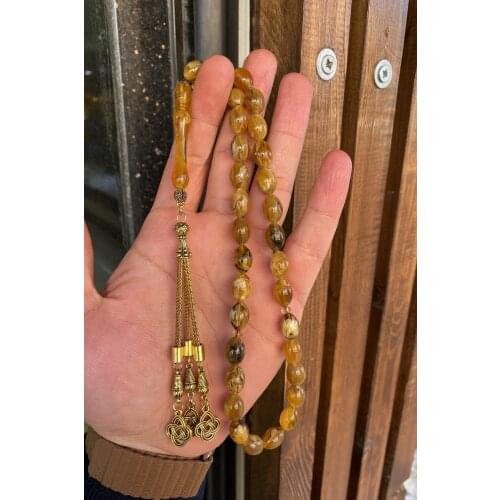 MÜNTAKIŞ Love Knot Tassels Beirut Drop Rosary Turkish handmade Islamic custom design rosary