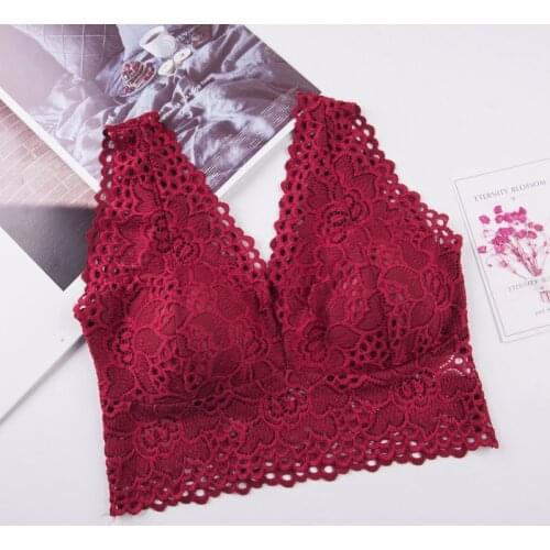 Girls Bra Support Cotton Women Laces Sports Bra Top Women Gym Fitness Seamless Push Up Yoga Bra Sports Top Active Wear