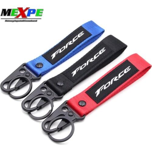 Motorcycle key chain decorations suitable for Yamaha FORCE155 general high quality key chain key chain LOGO FORCE convenient and