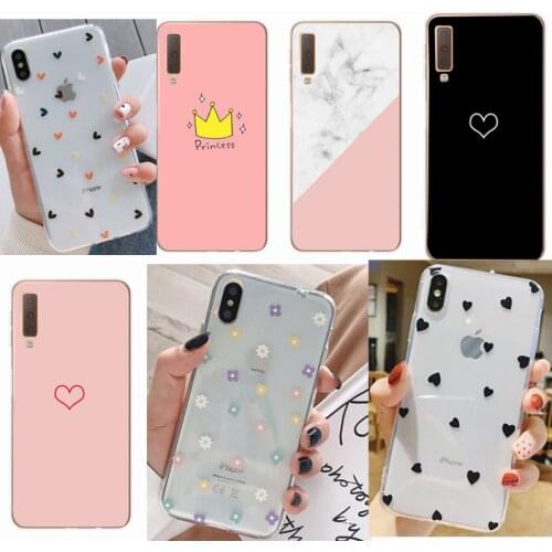 For Samsung Galaxy A10 A10S Case Cover Soft Silicone TPU Case For Samsung A7 2018 S10Plus S10E A50 A30 Note 9 Phone Fundas Bag