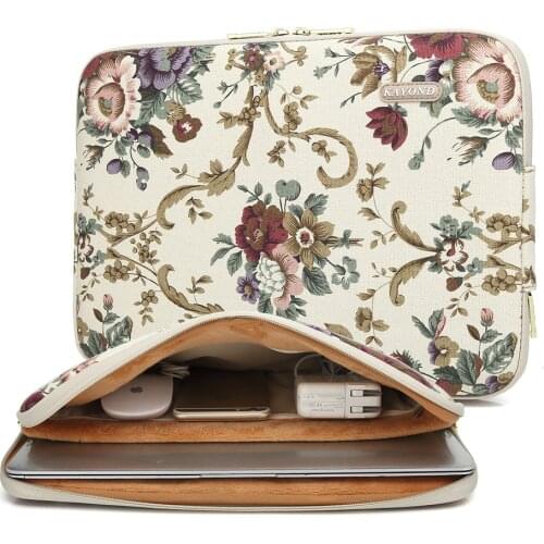 2018 2 Layer Laptop Sleeve Case Notebook Inner Bag Computer Cover Pouch for Dell Acer Lenovo Macbook Pro Air 11 13 14 15 15.6 17