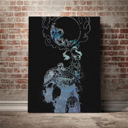 Escanor Fanart manga anime poster Canvas Wall Art Decoration prints for living Kid Children room Home bedroom decor painting