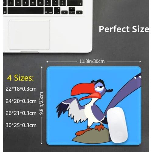 Zazu Mouse Pad DIY Print Perry Doofenshmirtz Cartoons Candace Agent P Agent Monogram Buzz