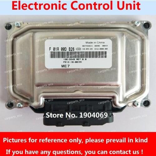 Engine Computer Board F01R00DGL6 F01RB0DGL6 SB62-18-881 ME7 ECU F01R00DB26 FE12-18-881M1 F01RB0DB26 For HAMA HAPPIN Car