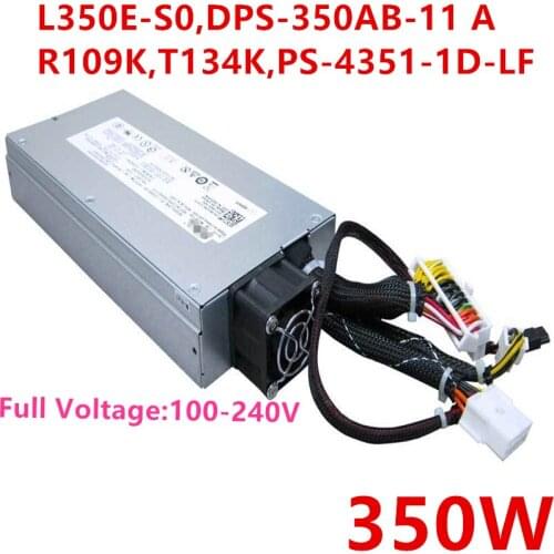 New PSU For Dell R310 350W Power Supply L350E-S0 D350E-S0 DPS-350AB-11 A R109K T134K PS-4351-1D-LF