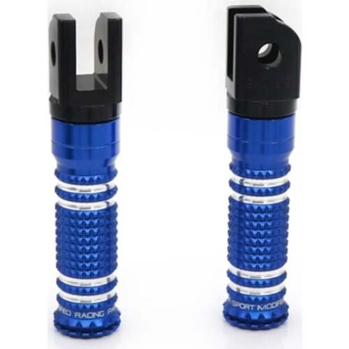 Front Footrest Foot Pegs For SUZUKI GSX1300R Hayabusa GSF 650 1250 Bandit GW250 Inazuma GSXS 750 1000 600 SFV650 Adapter Rider