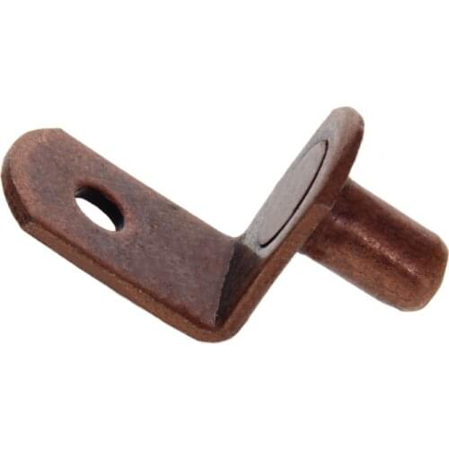 MroMax Hot Laminate Support Cold Rolled Steel Plating Applicable Aperture 6mm 29*13/31*15mm Board Support with Pin 25/30/50pcs