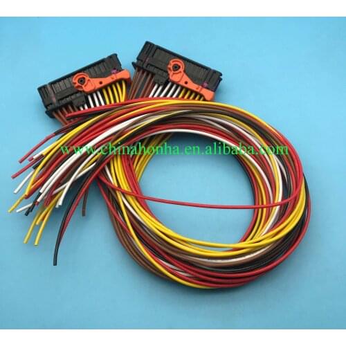 1/ 2/5/10 pcs Guard against theft defensive alarm Anti Theft 28 pin connector 1K0 937 702C with 18 AWG 50cm wire or without wire