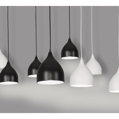 Modern Art Pendant Lamps Led painted aluminum Classic Pendant Dining Room Light Modern Pendant Bar Beat Light Chandelier Lights
