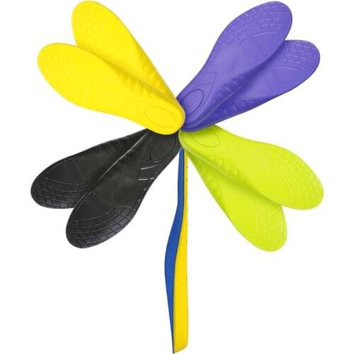 FootMaster PU Sports Insoles For Shoes Women Men Plantar Fasciitis Anti-Slip Sport Soft Inserts In Pads Relief Foot Heel Pain