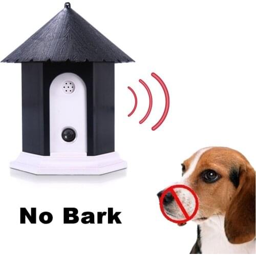 Ultrasonic Dog Anti Bark Repeller Outdoor Dogs Bark Control Trainer Anti Barking Device No Bark Training Equipment Pet Supplies