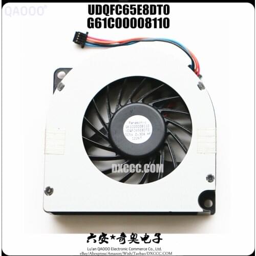 New Cpu Fan For TOSHIBA Tecra A11 M11 S300 S500 Cpu Cooling Fan G61C00008110 UDQFC65E8DT0