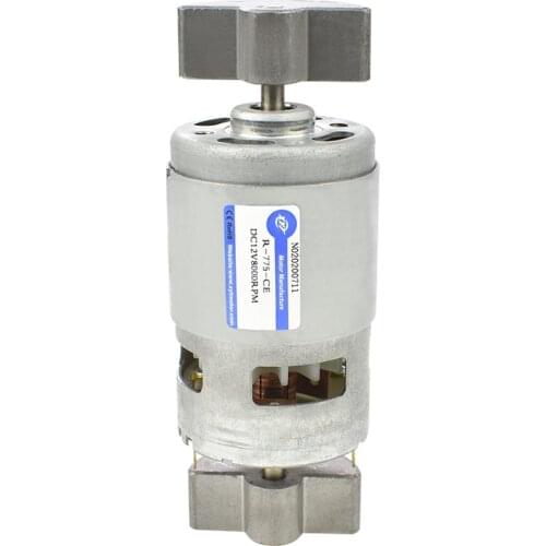 High Quality 775 Dual Vibration Motor Micro DC Vibration Motor DIY High Torque Massager Equipment Dedicated DC Electric Motor