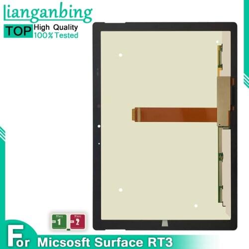 LCD For Microsoft Surface 1645 3 RT3 LCD Display Touch Screen Digitizer Sensors Assembly Panel Replacement Surface 3 RT3 1645