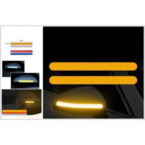 2PCS car sticker rearview mirror reflective strip Auto parts for Infiniti EX35 G35 EX Q45 M45 M35x M35 FX45 Kuraza