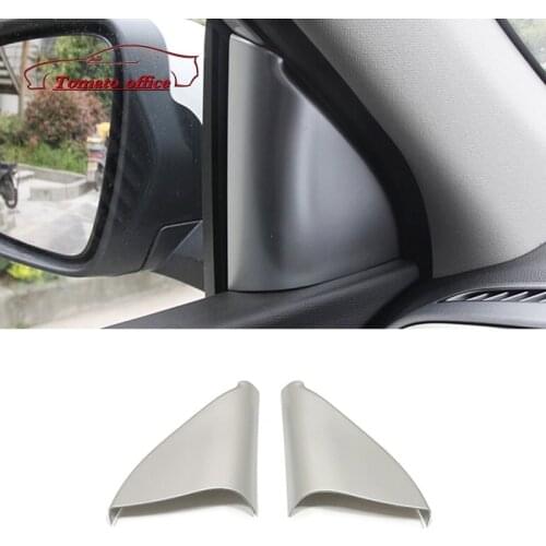 2015 16 17 18 2019 for Renault Kadjar ABS Matte Car interior A-pillar protector frame panel Cover Trim Decorative Accessories