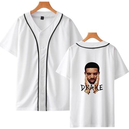 2019 Baseball uniform jacket DRAKE printed jacket Fashion Men 2019 Fashion