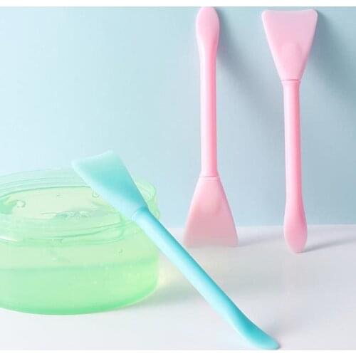 5Pcs Facial Silicone Applicator Multifunction Stirring Brush Soft Silicone Mask Makeup Brush Cosmetics Easy To Clean