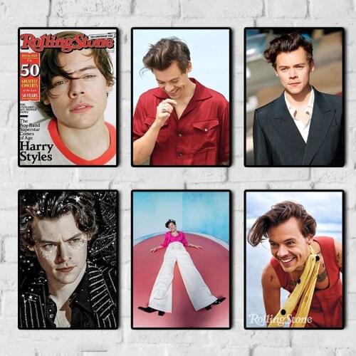 Diamond Paintin Portrait Paintings Posters British Singer Harry Style Diamond Mosaic 5D DIY Diamond Embroidery Constellation