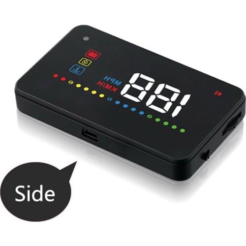 Auto HUD display A200 3.5 inch OBD2 HUD Projector Windshield Smart Speedometers km/h MPH Voltage alarm Car Head Up Display