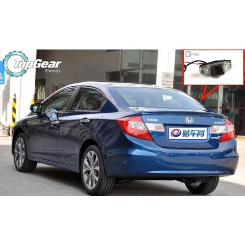 Car Camera For HONDA Civic MK9 FB4 FG3 FB2 FG4 FB6 Quality Rear View Back Up Camera For Top Gear Fans to Use | CCD + RCA