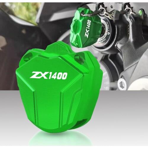 Motorcycle CNC Key Case Key Cover Key Shell(Key Without chip) For Kawasaki NINJA ZX-14R ZX1400EEFA ZX 14R ABS ZX 1400 FEFA 2014