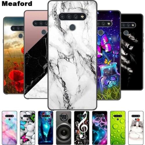 For LG K31 Rebel Case Marble Soft Silicone Back Case for LG K71 K 71 Phone Cover For LG K31 Rebel Cases K 31 Rebel Coque Capa