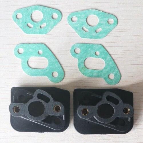 D08D 2pcs 36F / 33 Brush cutter intake manifold carburetor connector adaptor