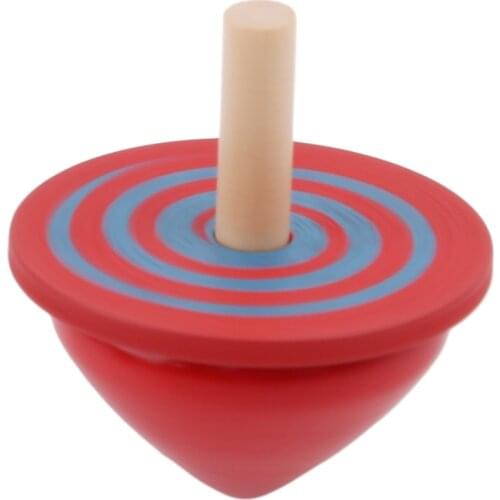 Baby Toys Colorful Spinning Top Montessori Magic Classic Wooden Toys Educational Birthday Gift Kids Toys 4Pcs/Set