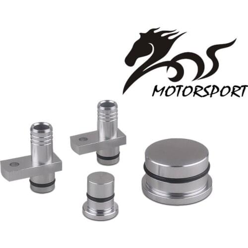 For 6.6L DURAMAX PCV Reroute Fittings with Reroute Port Plug and Resonator Plug