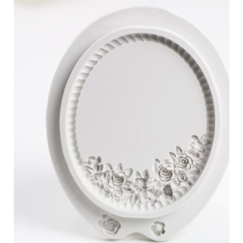 Photo Frame Cake Fondant Molds Silicone Resin Molds Cake Decorating Tools DIY Pastry Kitchen Baking Accessories