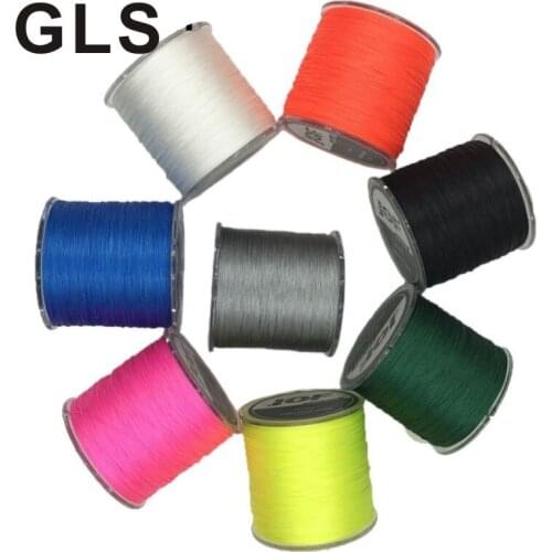 GLS brand 8 braided PE strong horse fishing line 100 meters super tensile, anti-wear, stable and strong anti-bite fishing line
