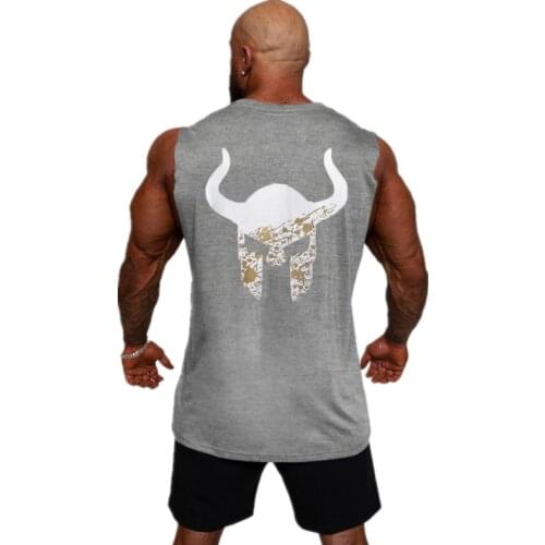 High quality Tanktops Men Sleeveless Cotton Shirts Running Gyms fitness Workout Bodybuilding Summer Fashion jogger vest Clothe