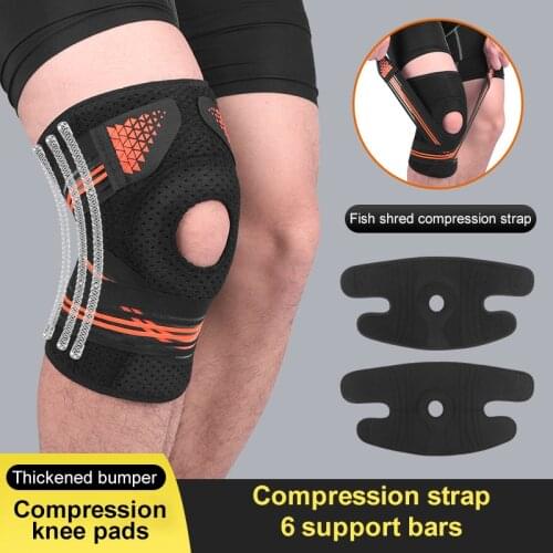 1PC Knee Pad Support Compression Knee Sleeve Leg Bandage Basketball Running Jogging Knee Protection Arthritis Pain Relief