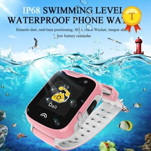 2019 newest ip68 waterproof Children kid swimming safe Smart Watch GPS LBS WiFi Positioning SOS Call Camera Clock baby gps watch
