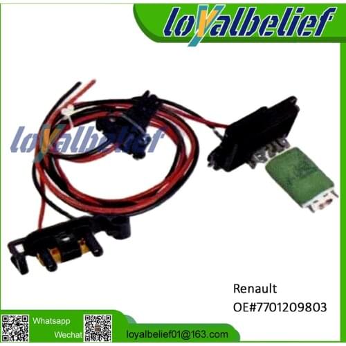 Brand New Auto Heater Blower Control Resistor For Renault Renault Clio MK3 Modus 7701209803 blower control resistor