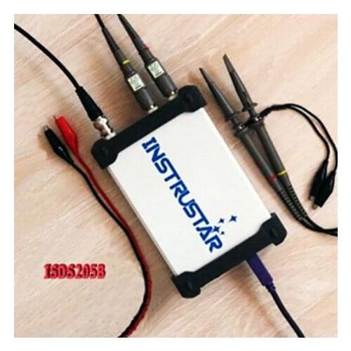 New PC Based USB Digital Oscilloscope INSTRUSTAR ISDS205B / Spectrum Analyzer / DDS / Sweep / Data Recorder