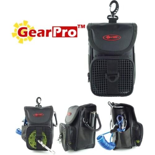 Gearpro Scuba Diving Reel & SMB Mesh Bag Safety Marker Buoy Mesh Gear Bag Diving Equipment Accessories Holder Carry Pouch