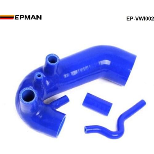 Silicone Intercooler Turbo Boost Induction Intake Hose Kit For VW Passat 1.8T B5 96-01 (3pcs) EP-VWI002