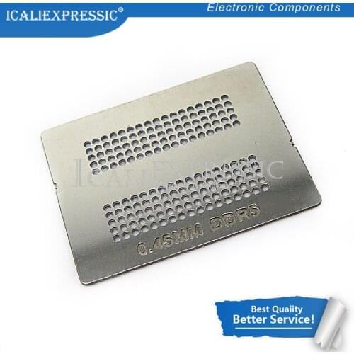 2PCS DDR5 0.45MM memory chip size stencils In Stock
