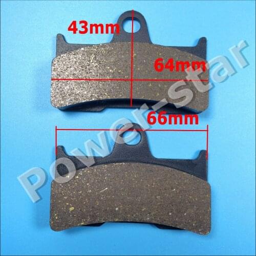 Universal Motorcycle Brake Pads For ATV Quad Scooter Moped Go kart Dirt Bike
