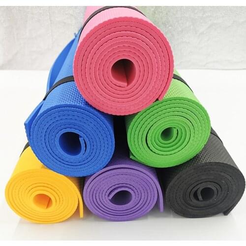 VIP Larger and Widened High Quality NBR Anti-Slip Fitness Yoga Mat Pilates Exercise Healthy Fitness Mat