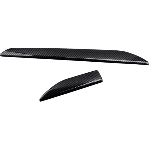 2pcs/Set Interior Dashboard Strip Trim Carbon Fiber Style ABS Fit for Subaru Forester SK 2019 2020 2021 Left Hand Drive Only