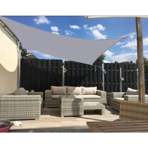 3x6m 280GSM Waterproof Awning Sunshade Sun Shade Sail For Outdoor Garden Beach Camping Patio Pool Sun Canopy Tent Sun Shelter